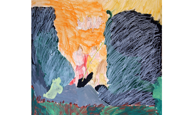 Niños de la concha