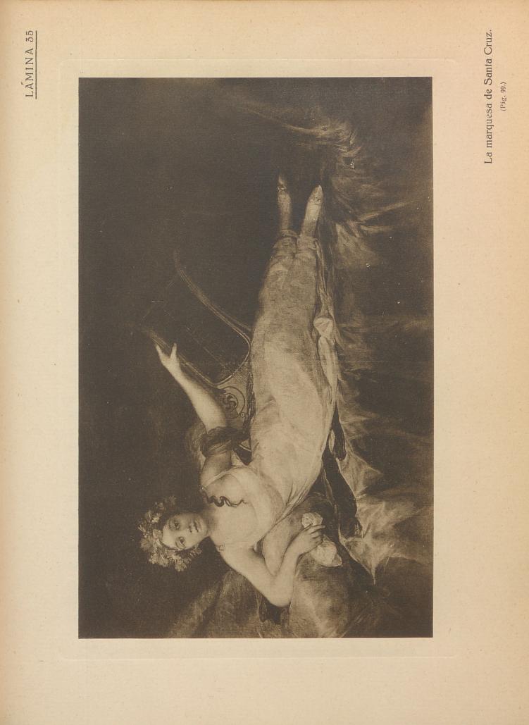 Publicaci&oacute;n de Aureliano Beruete donde aparece la primera fotograf&iacute;a que existe del cuadro