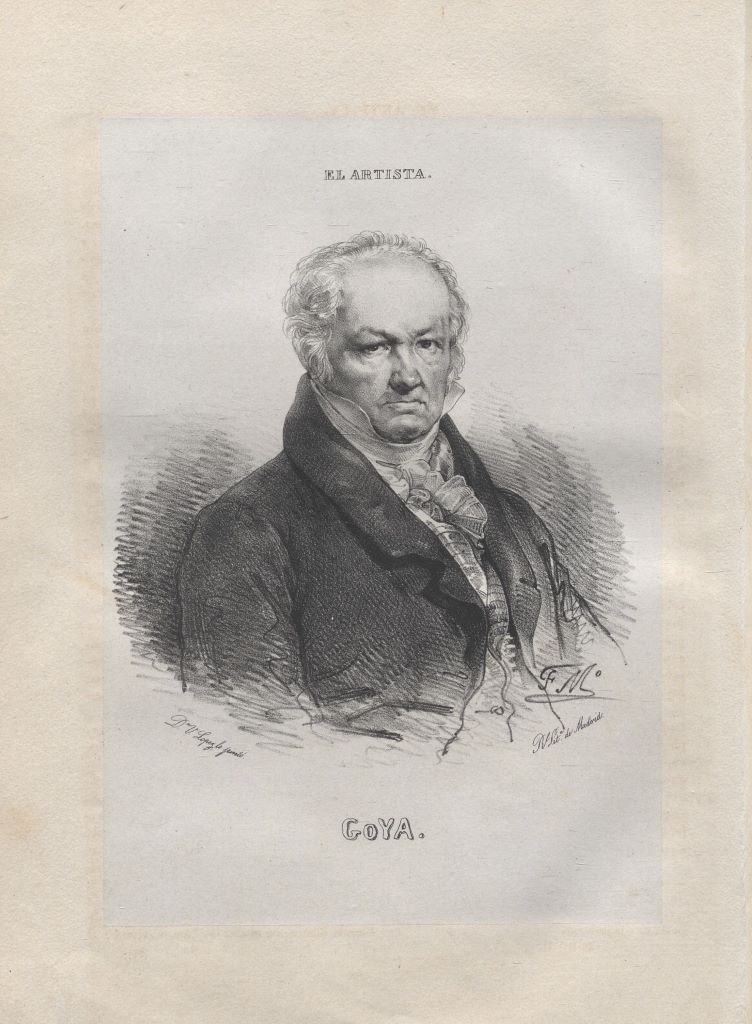 Imagen de Valent&iacute;n Carderera,  &ldquo;Biograf&iacute;a de d. Francisco de Goya, pintor&rdquo;, El Artista, II (1835), pp. 253-55
