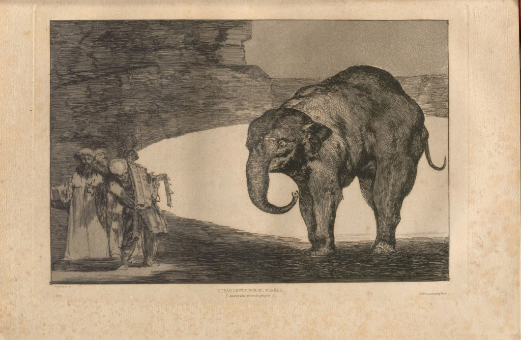 Imagen de “Otras leyes por el pueblo (Autres lois pour le peuple)”, L’Art: Revue Hebdomadaire Illustrée, III, t. 9 (1877), entre pp. 40 y 41