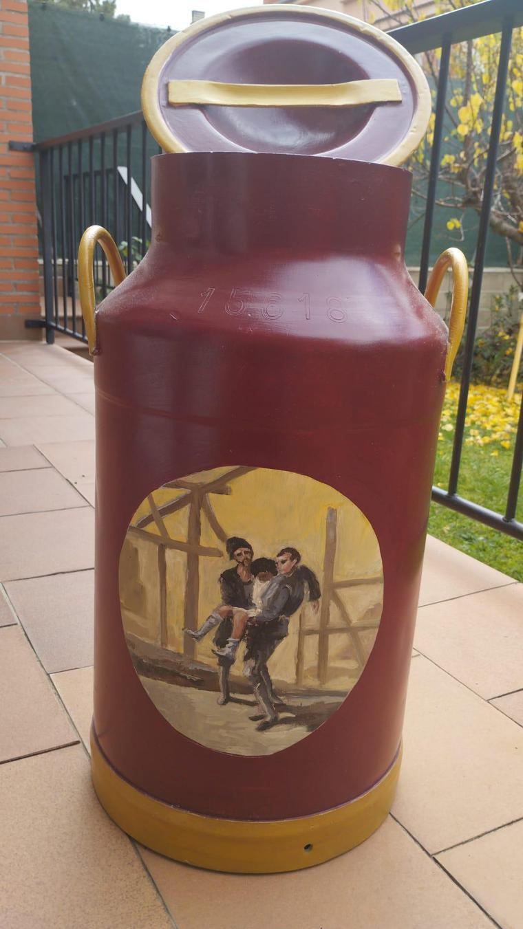 Lechera de El albañil herido