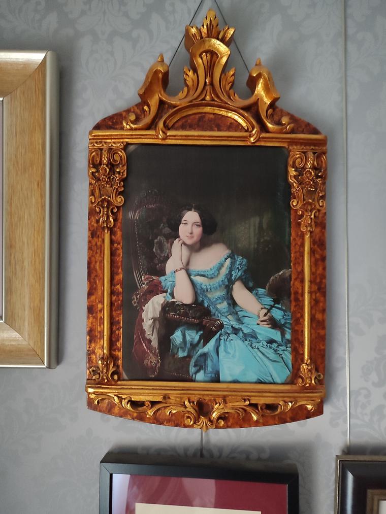 Reproducción de Amalia de Llano y Dotres, condesa de Vilches