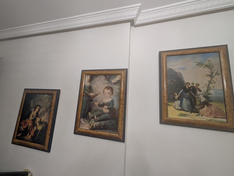 Reproducción de Los duques de Osuna y sus hijos