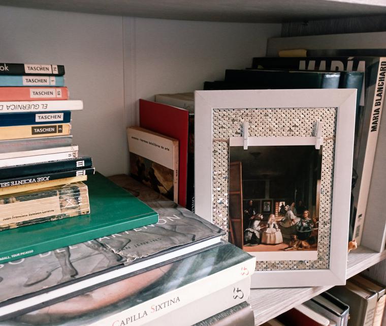 Postal de Las meninas