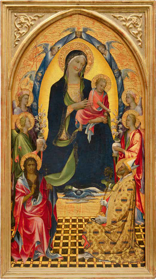 Starnina, Virgen con el Niño y ángeles músicos