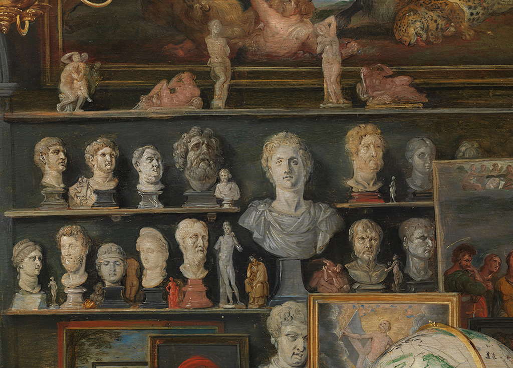 Detail of the sculptures