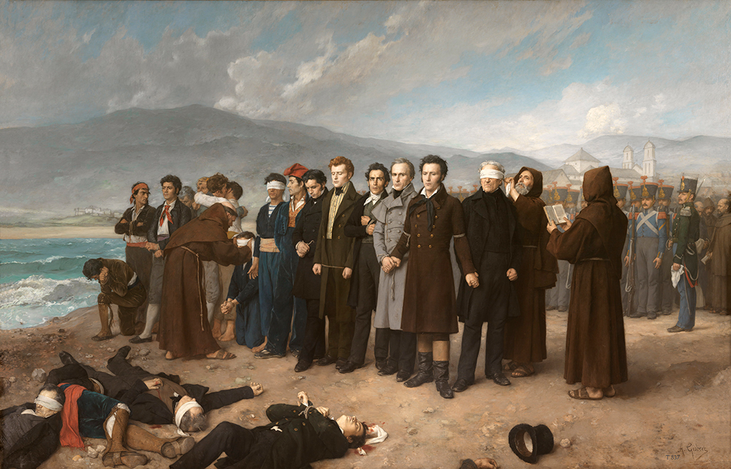 Execution of Torrijos and his Companions on the Beach at Malaga