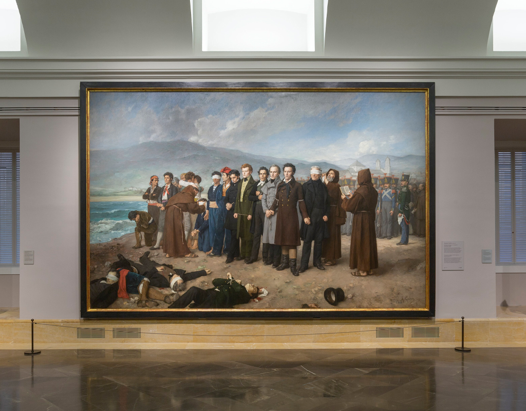 Fusilamiento de Torrijos on display at the museum