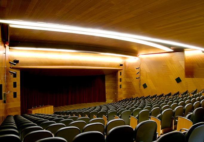 Fotograf&iacute;a del auditorio del Museo del Prado