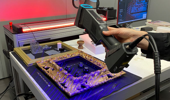 Imagen de un esc&aacute;ner 3D