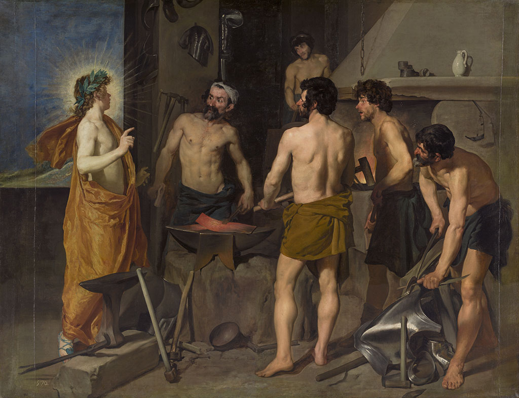 Imagen de 'La fragua de Vulcano', de Velázquez