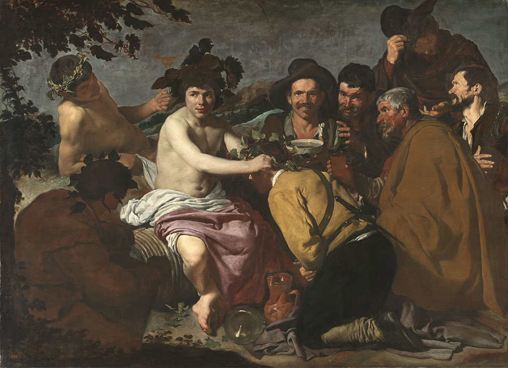 Imagen de 'Los borrachos o El triunfo de Baco', de Diego Velázquez