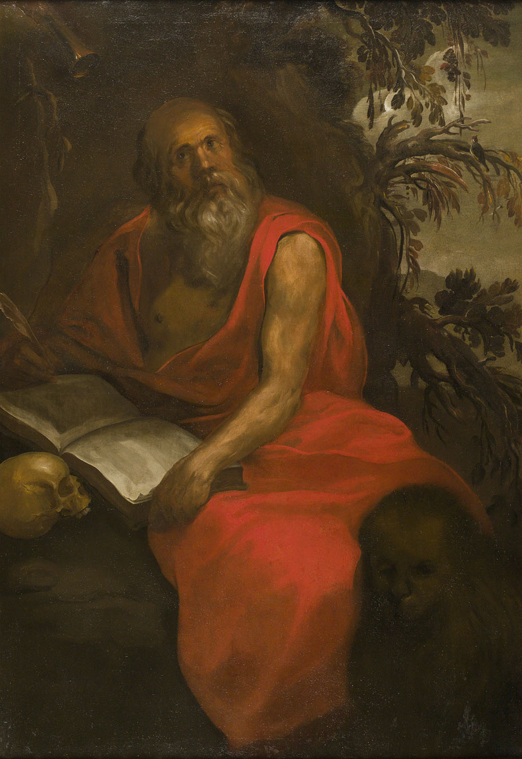 Imagen de 'San Jerónimo', de Francisco de Herrera el Viejo