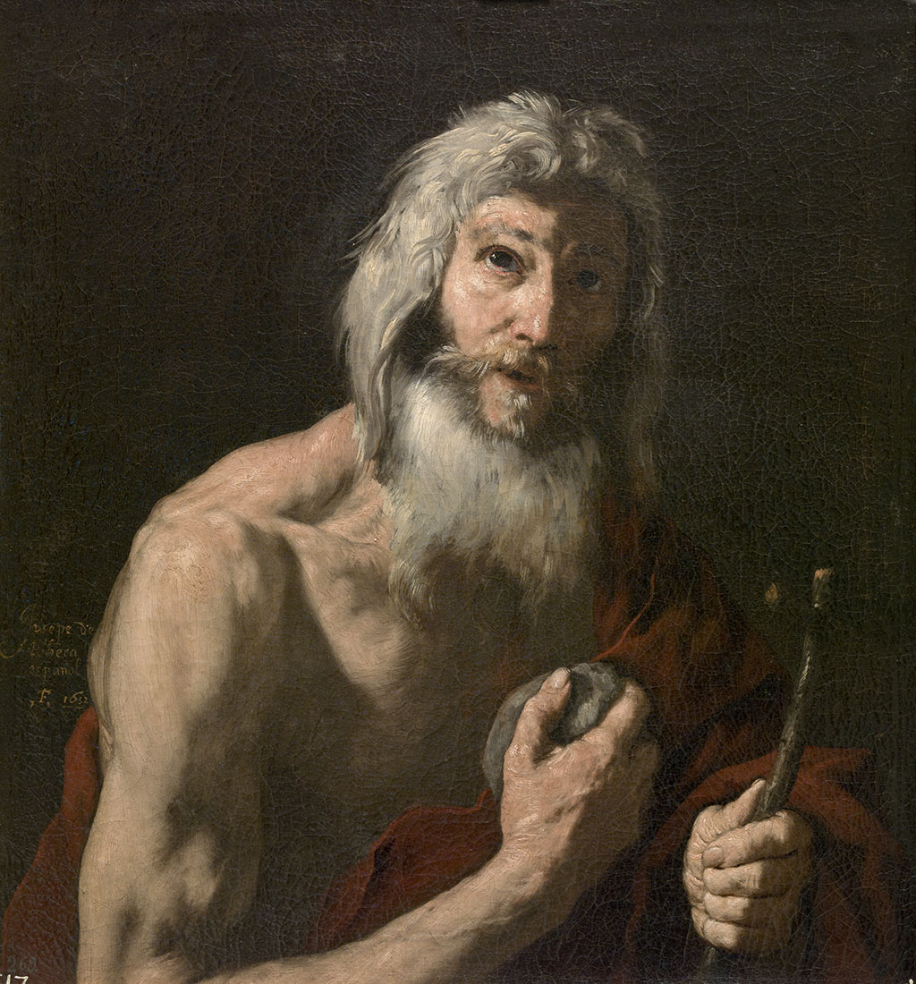 Imagen de 'San Jerónimo penitente', de José de Ribera