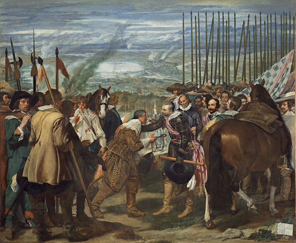 Imagen de 'Las lanzas o La rendición de Breda', de Diego Velázquez