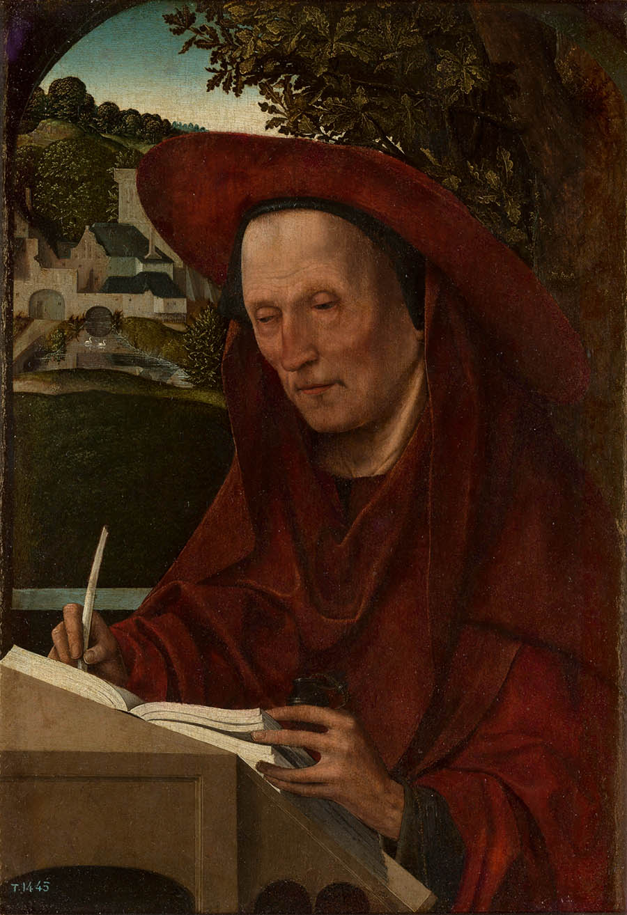 Imagen de San Jerónimo de Jacob Cornelisz van Oostsanen