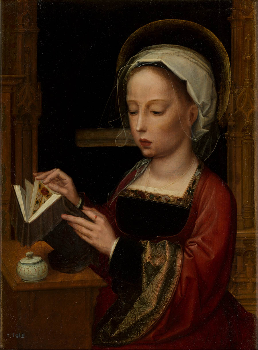 Imagen de María Magdalena leyendo de Adriaen Isenbrandt