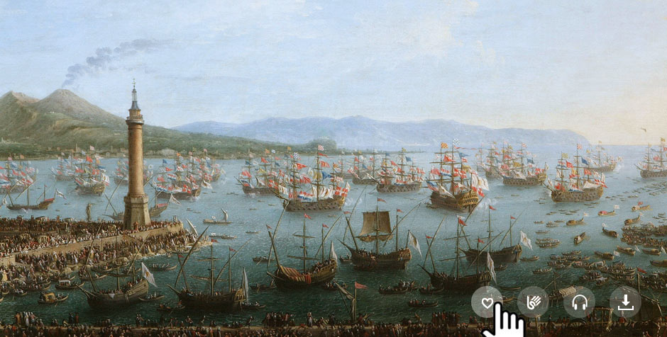 Imagen de Mi Prado - Ejemplo de cómo marcar una obra como favorita