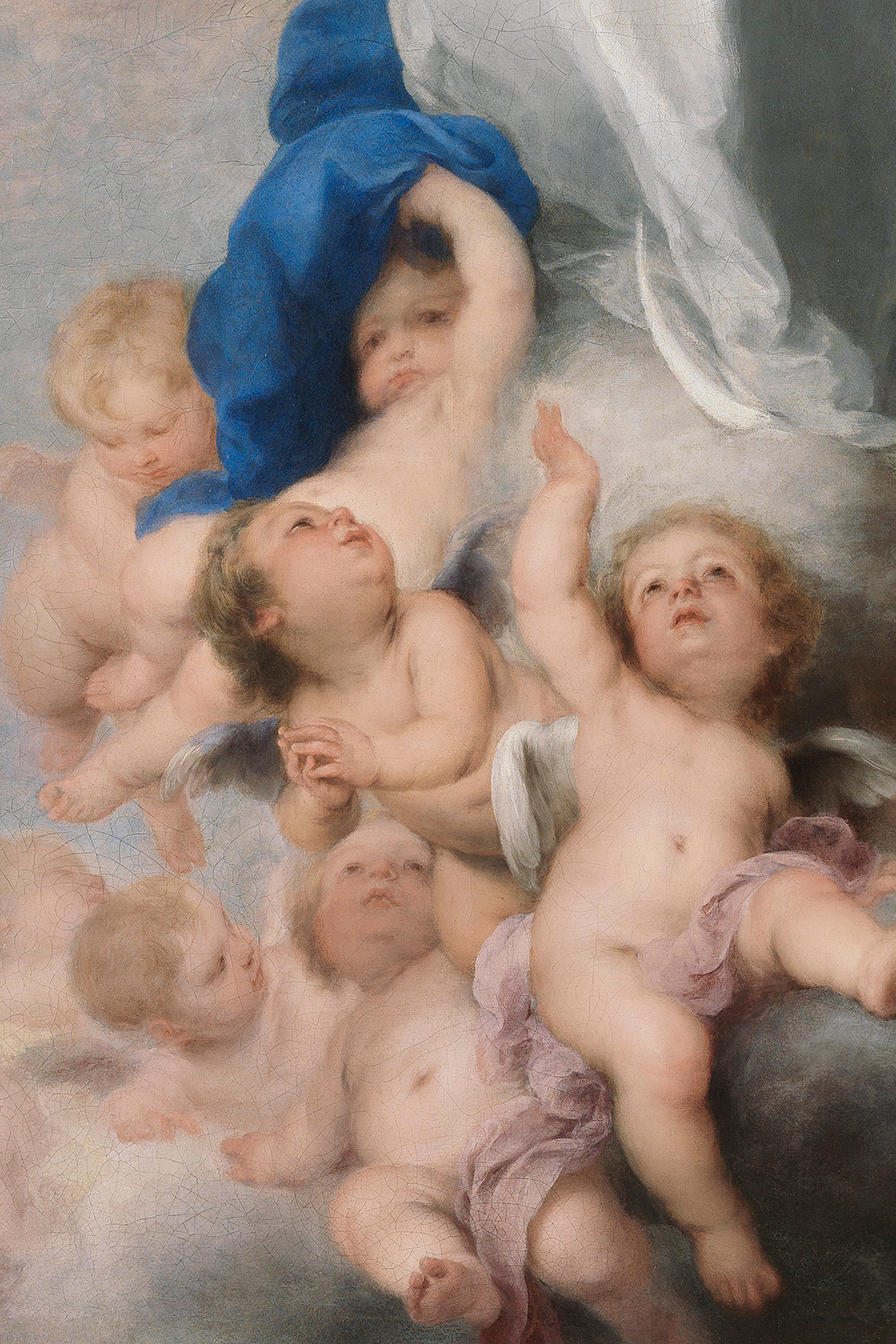 Detail of the angels