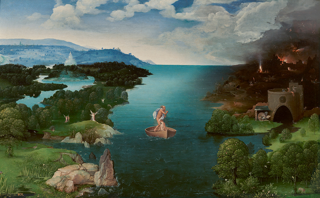 Charon crossing the Styx