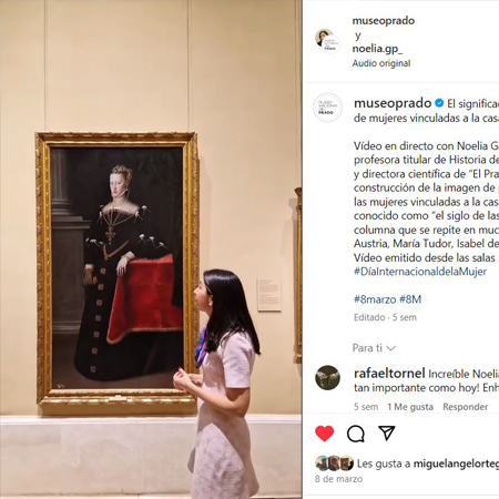 Imagen de una de las publicaciones en Instagram