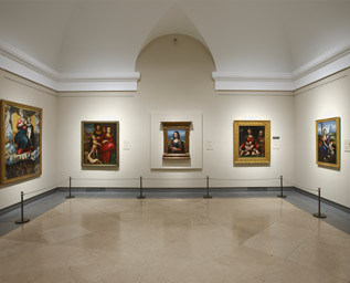 Salas de arte del siglo XVI y sala Várez Fisa